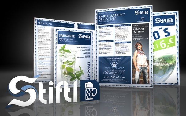 Speise- und Getränkekarten Festzeltbetrieb